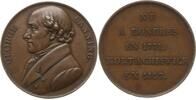 Bronzemedaille 1827 Großbritannien, Königreich, London, Stadt auf George Canning, 1771 - 1827, britischer Außen- und Premierminister Sehr schön -...