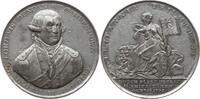 Großbritannien, Königreich Zinnmedaille George III., 1760 - 1820, v. Wyon, Schlacht bei Camperdown, Admiral Duncan -