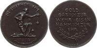 Deutschland, Kaiserreich, Erster Weltkrieg Eisengussmedaille v. Hosaeus, Spendenmedaille, Gold gab ich zur Wehr, Eisen nahm ich zur Ehr -