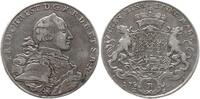 Brandenburg-Bayreuth, Markgrafschaft Konventionstaler Friedrich Christian, 1763 - 1769, Bayreuth, mit Krone über dem Ordensstern -