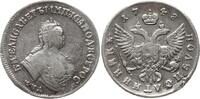 Russland Polupoltinnik (1/4 Rubel, 25 Kopeken) Elisabeth I., 1741 - 1761, Moskau, Roter Münzhof -