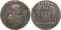 Brandenburg-Preußen Taler Friedrich Wilhelm II., 1786 - 1797, Berlin -