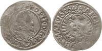 RDR, Haus Habsburg, Königreich Böhmen 3 Kreuzer (Groschen) Ferdinand II., 1619 - 1637, Prag -