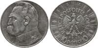 Polen 10 Zlotych Józef Piłsudski -