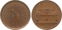 Frankreich, Königreich Kleine Bronzemedaille Louis Philippe I., v. Dubois, a.d. Überführung der Gebeine Napoleons nach Paris -