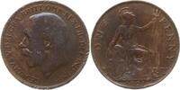 Großbritannien 1 Penny George V., 1910 - 1936 -