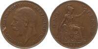 Großbritannien 1 Penny George V., 1910 - 1936 -
