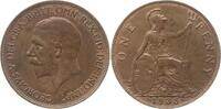 Großbritannien 1 Penny George V., 1910 - 1936 -