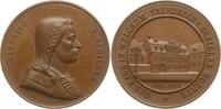 Sachsen-Weimar-Eisenach Bronzemedaille von Sebald bei Drentwett, Schillers Wohnhaus in Weimar -