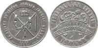 Kaiserreich Österreich, Böhmen, Rychnov Zinnmedaille v. Smakal, Prag, a.d. 50. Jahrestag der Abschaffung der Fronarbeit -