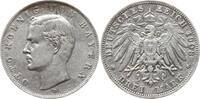 Kaiserreich Deutschland, Königreich Bayern 3 Mark Otto, 1886 - 1913 -