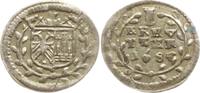 Friedberg, Reichsburg Kreuzer Hans Eitel Diede zum Fürstenstein, 1671 - 1685, Var.: Schiefe 4 -