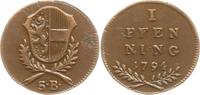 Salzburg, Erzbistum 1 Pfennig Hieronymus Graf Colloredo, 1772 - 1803 -