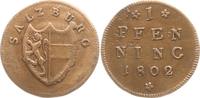 Salzburg, Erzbistum 1 Pfennig Hieronymus Graf Colloredo, 1772 - 1803 -