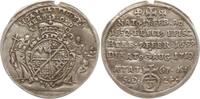 Würzburg, Bistum Sterbegroschen Johann Philipp v. Greiffenklau-Vollraths, 1699-1719, ohne Schwert hinter Wappen -