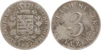 Sachsen-Coburg-Gotha, Herzogtum 3 Kreuzer Ernst I., 1806 - 1844 -