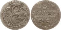 Sachsen-Coburg-Saalfeld, Herzogtum 3 Kreuzer Ernst, 1806 - 1826 -