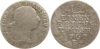 Brandenburg-Preußen 1/12 Taler Friedrich II., 1740 - 1786, Breslau -