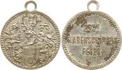 Bayern, Königreich, München, Stadt Neusilber - Jeton Künstler- Unterstützungsverein, 25. Habenschadenfeier Café Habenschaden Pullach -