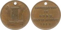 Bayern, Königreich, München, Stadt kleine Bronzemedaille Maximilian II., 1848 - 1864, Sängerfest in München-Gern -