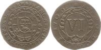 Bistum Paderborn Cu 6 Pfennig Franz Arnold von Metternich, 1704 - 1718, FRANC.ARN -