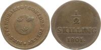 Schweden, Königreich 1/2 Skilling Gustav IV. Adolf, 1792 - 1809 -