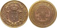 Frankreich, 3. Republik Vergoldete Zinnmedaille Tours, Deligierte Cremieux, Fourichon, Glais-Bizoin und Gambetta, September -