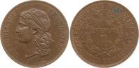 Frankreich, 3. Republik, Paris Bronzemedaille v. Barre, auf die Weltausstellung und 100 jähriges Jubiläum der frz. Revolution -