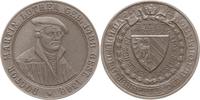 Deutschland, Kaiserreich, Nürnberg Zinkmedaille auf das 4. Reformationsjubiläum, von Lauer -