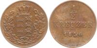 Württemberg, Königreich Cu 1/2 Kreuzer Wilhelm I., 1816 - 1864 -