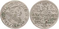Polen, Königreich 3 Gröscher Sigismund III., 1587 - 1632, Krakau -