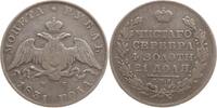 Russland, Kaiserreich Rubel Nikolaus I., 1825 - 1855, St. Petersburg, offene 2 -