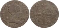 Spanien, Königreich 8 Maravedis Isabel II., 1833 - 1868 -