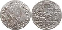 Polen, Königreich 3 Groschen (Dreigröscher , Trojak) Sigismund III., 1587 - 1632, Krakau -