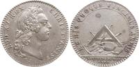 Frankreich, Königreich Silber - Jeton Ludwig XV., 1715 - 1774, BATIMENS DU ROY, Symbole des Handwerks und der Künste -