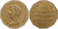 Frankreich, Königreich 12-eckige Bronzemedaille Louis Philippe I., 1830 - 1848, Souvenir du Déplorable Evénement du 13 Juillet -
