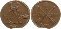 Schweden, Königreich 1/4 Skilling Gustav IV. Adolf, 1792 - 1809 -