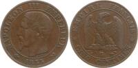 Frankreich, Kaiserreich 5 Centimes Napoleon III., 1852 - 1870, Rouen -