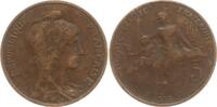 Frankreich, 3. Republik 5 Centimes -
