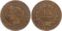Frankreich, 3. Republik 10 Centimes -