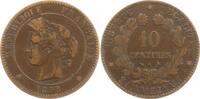 Frankreich, 3. Republik 10 Centimes -