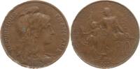 Frankreich, 3. Republik 10 Centimes -
