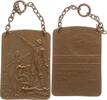 Kaiserreich Österreich, Steiermark Kleine Bronzeplakette Franz Joseph, Österreichischer Touristen Club, Erzherzog Karl Ludwig Haus, Rax -