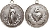 Wallfahrt Tragbare Silbermedaille Randschrift: ER MUSS WACHSEN, ICH MUSS ABNEHMEN. HERZ JESU FEST. 30. Juni 1905. -