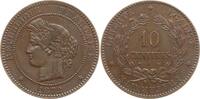 Frankreich, 3. Republik 10 Centimes Paris -