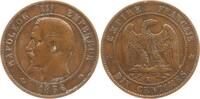 Frankreich, Kaiserreich 10 Centimes Napoleon III., 1852 - 1870, Bordeaux -