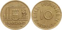 Saarland 10 Franken -