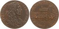 Frankreich, Königreich, Stadt Paris Bronze - Jeton Ludwig XIV., 1643 - 1715, a.d. Ankunft Kardinal Flavio Chigi in Paris -