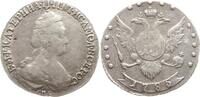 Russland 15 Kopeken Katharina II., 1762 - 1796, St. Petersburg -