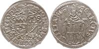 Würzburg, Bistum Schilling, RR! Jahreszahl kopfstehend! Johann Gottfried II. von Guttenberg, 1684 - 1698 -